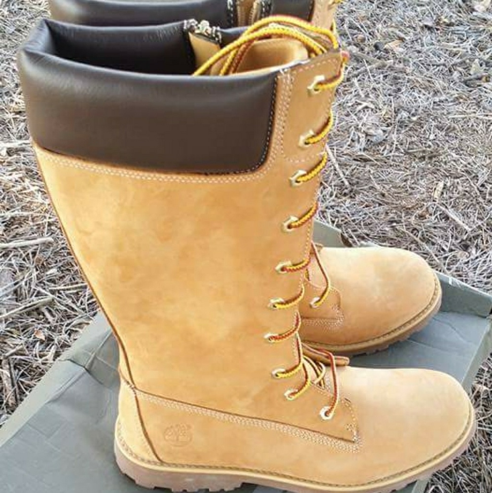 TIMBERLAND TALL BOOTS SIZE 6.5/WOMENS 8